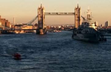 And here's Tower Bridge, as seen from London Bridge.
